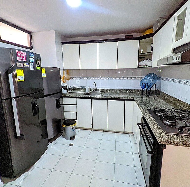 Cocina en apartamento en venta en Rodadero sur Santa Marta