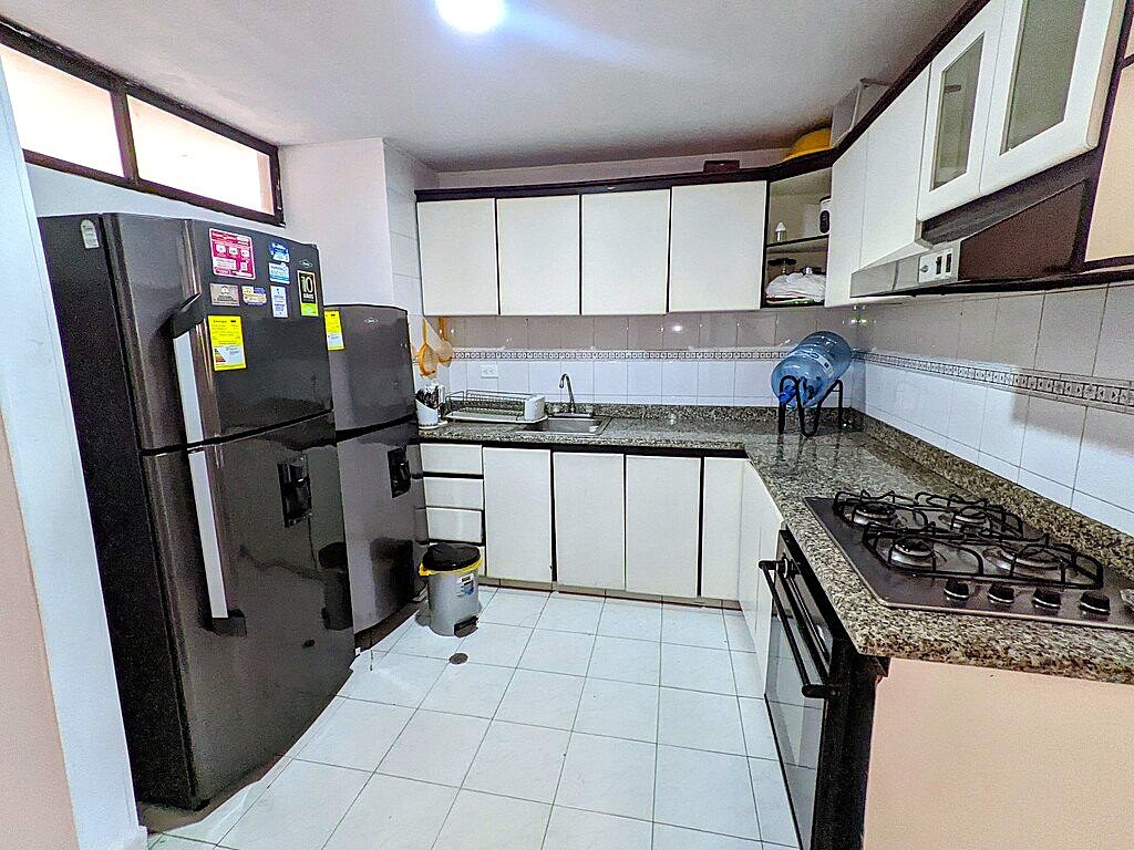 Cocina en apartamento en venta en Rodadero sur Santa Marta