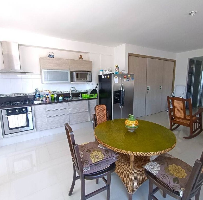 Apartaestudio en venta en edificio Rocca Di Mare, Pozos Colorados, Santa Marta